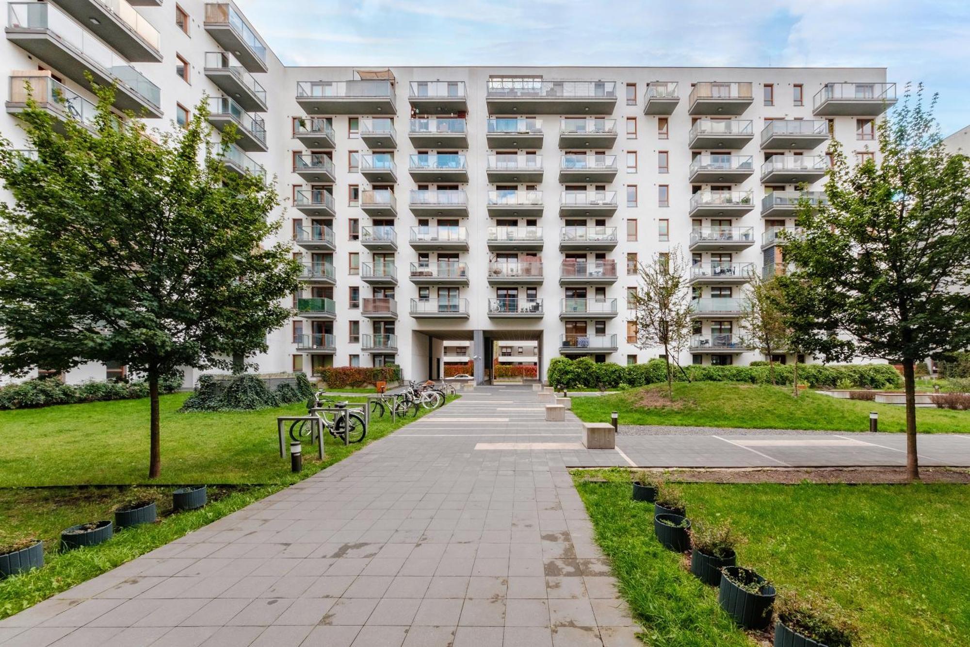 Studio Wola Apartament Kasprzaka - Wifi + Smart Tv Varşovia Exterior foto